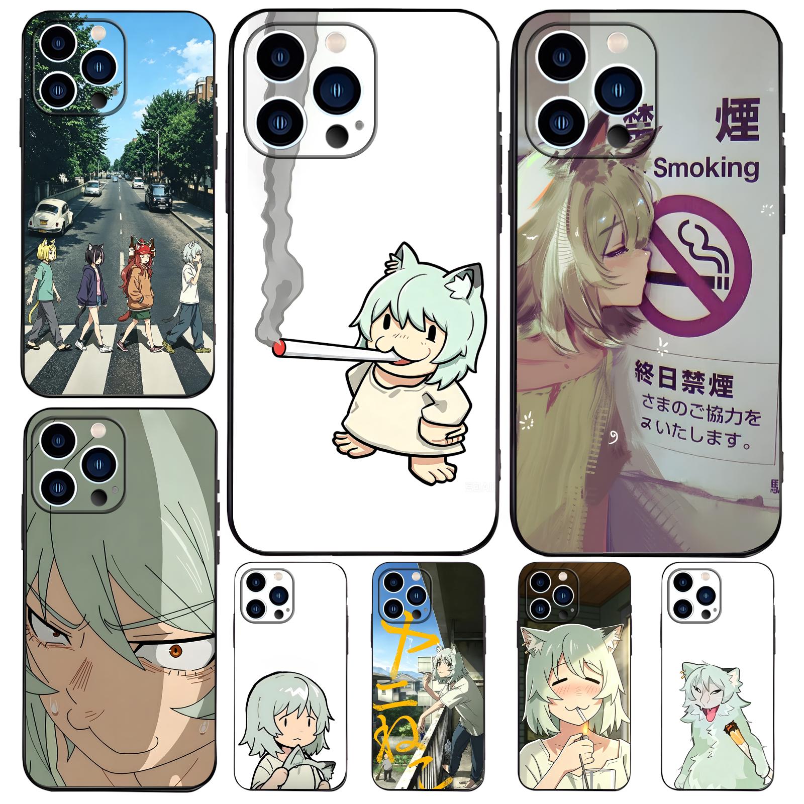 Phone Cases Popular - Chainsmoker Cat Phone Case For iPhone17
