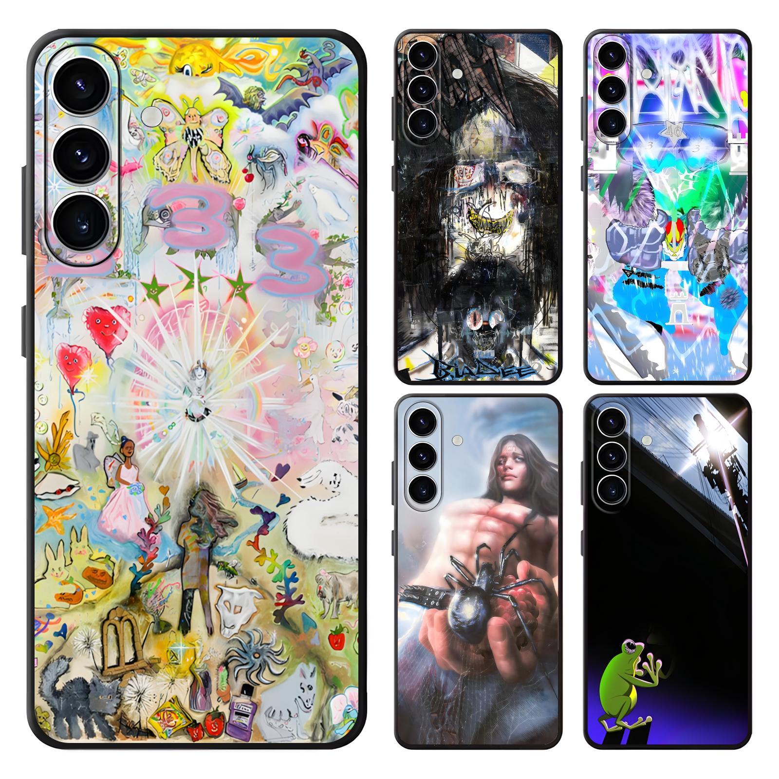 Phone Cases Samsung - Music Albums B-Bladee 333 Phone Case