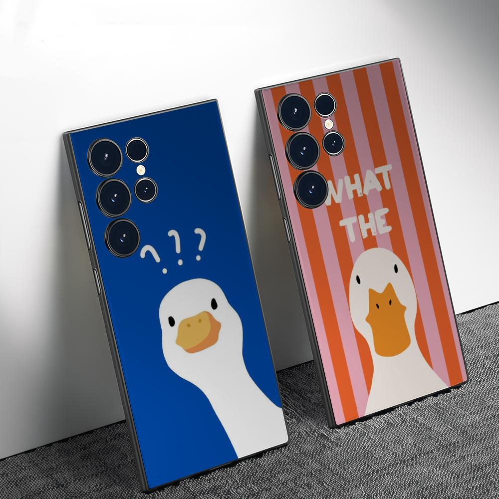 Phone Cases Funny - Cute Cartoon Funny Duck Phone Case