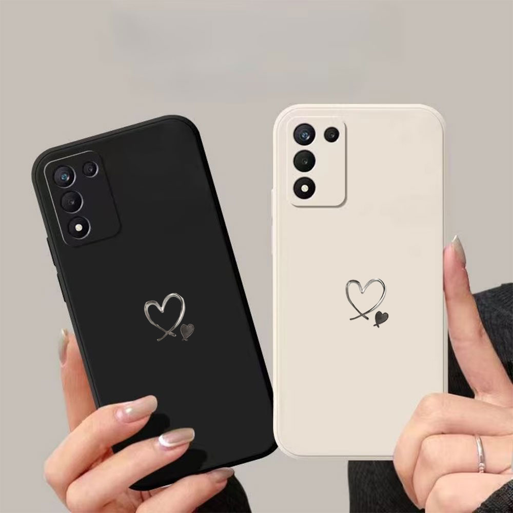Phone Cases Galaxy S23 - Love Heart Print Anti-Drop Phone Case