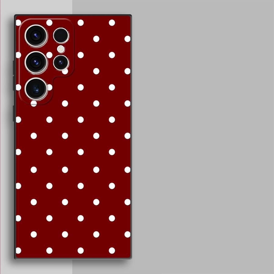 Retro Polka Dots Funda Phone C - đánh giá và giá Phone Cases Polka Dot