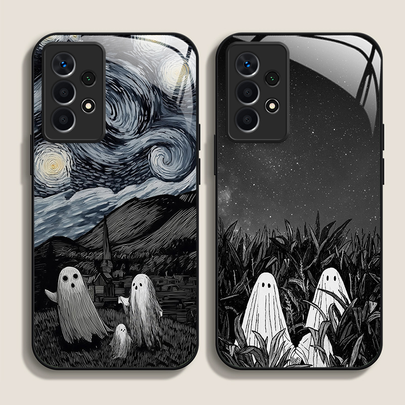Funny Ghost Abstract Art Patte - đánh giá và giá Phone Cases Funny
