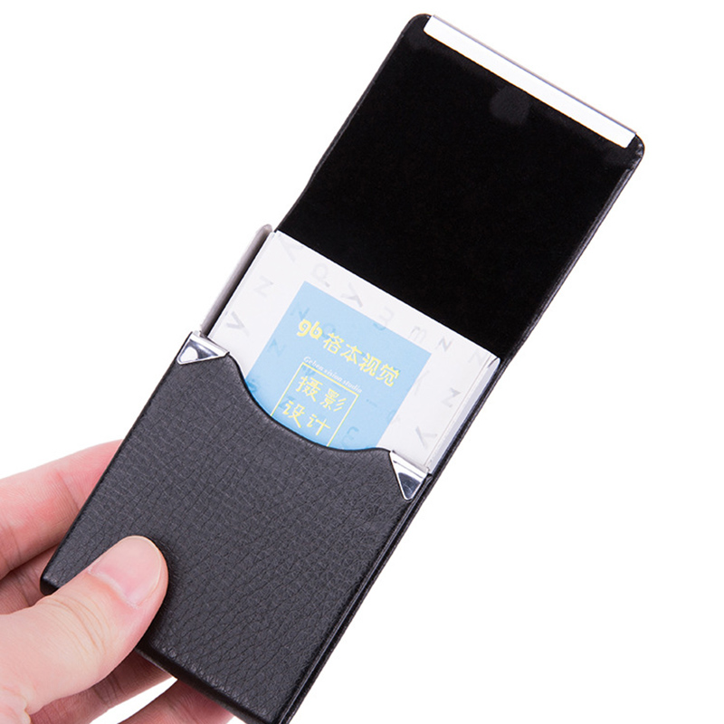 1 PC Business Card Holder Case - đánh giá và giá Card Holder Slim Case