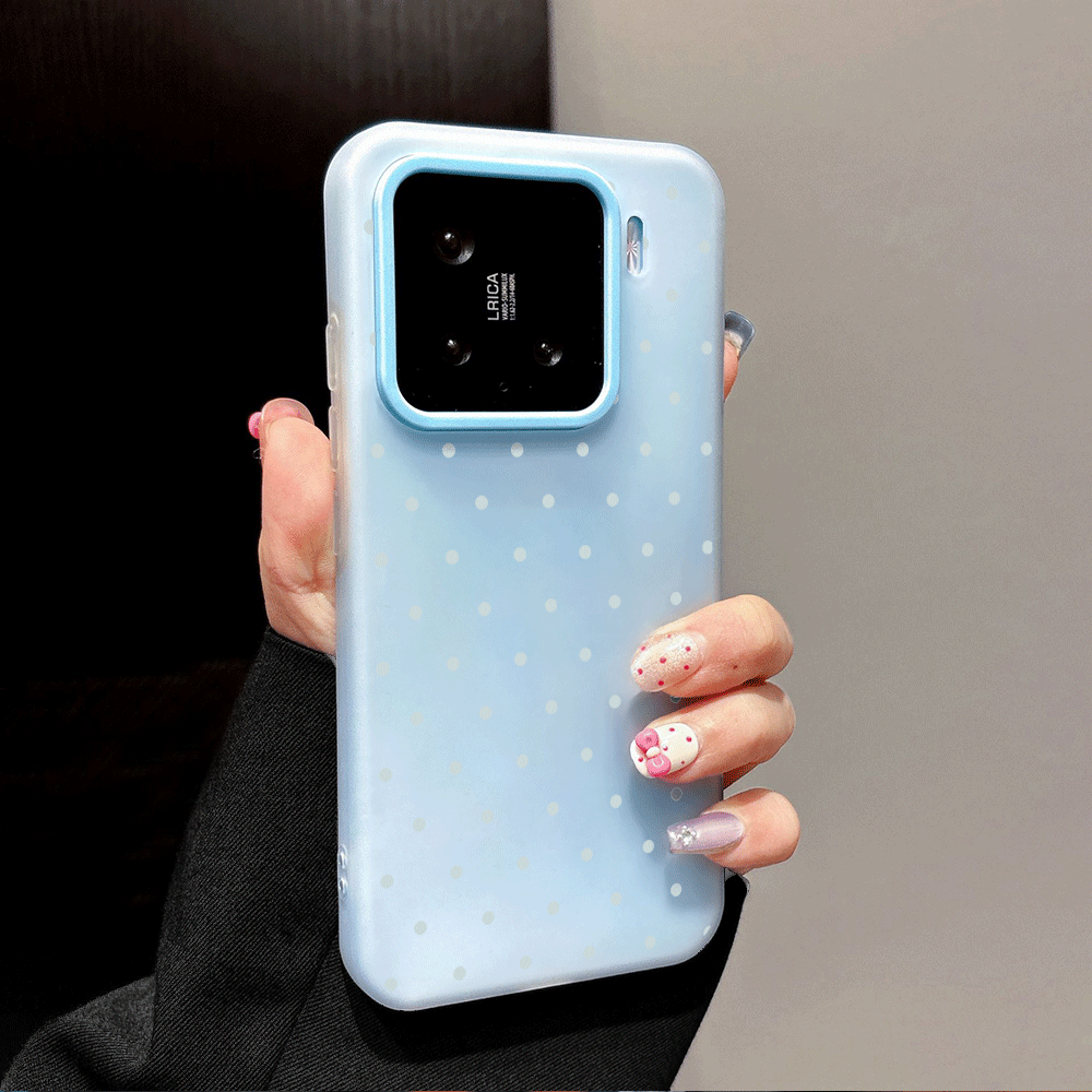 Adorable Light Blue Polka Dot  - đánh giá và giá Phone Cases Polka Dot