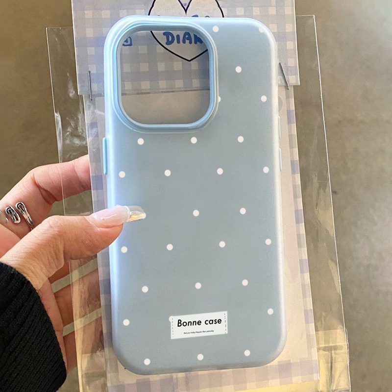 Cute White Polka Dots Design 2 - đánh giá và giá Phone Cases Polka Dot