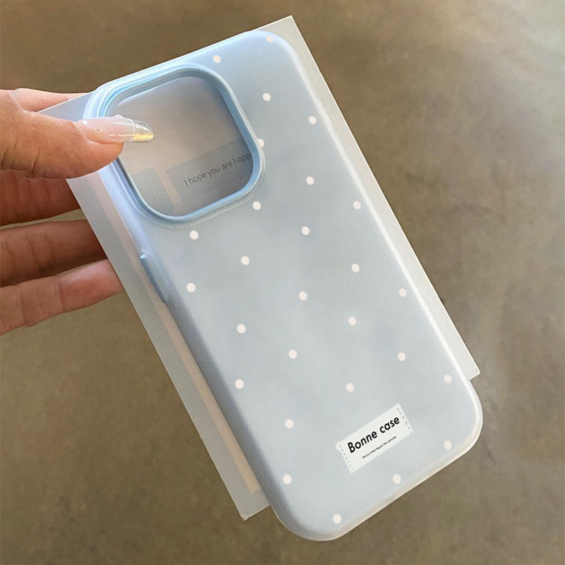 Cute White Polka Dots Design 2 - đánh giá và giá Phone Cases Polka Dot
