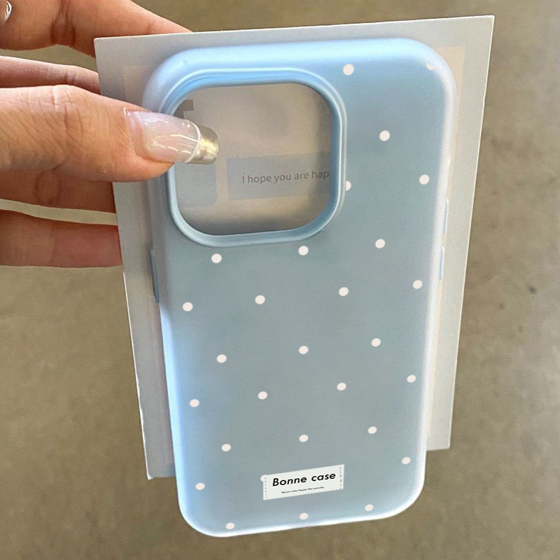 Cute White Polka Dots Design 2 - đánh giá và giá Phone Cases Polka Dot