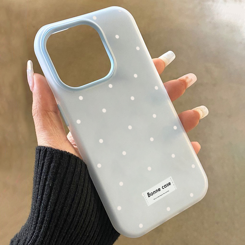 Cute White Polka Dots Design 2 - đánh giá và giá Phone Cases Polka Dot