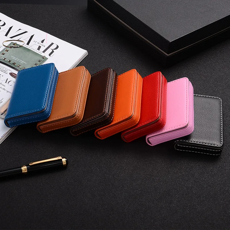2026 PU Leather Business Card  - đánh giá và giá Card Holder Slim Case