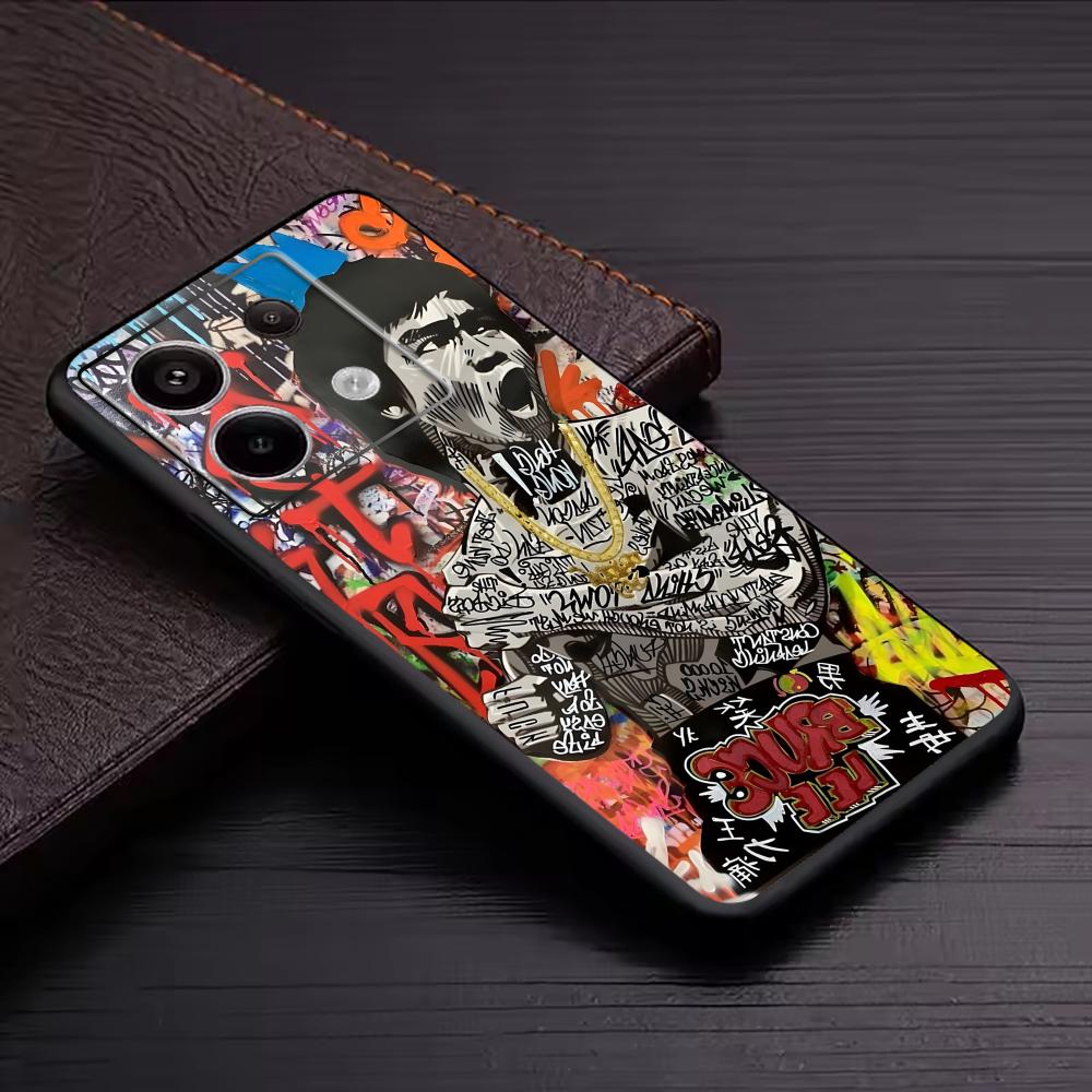 Banksy Graffiti Art  Phone Cas - đánh giá và giá Phone Cases Xiaomi Redmi 12