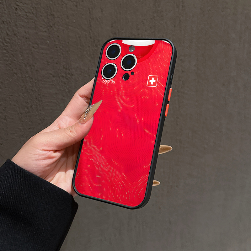 Switzerland Football Team Home - đánh giá và giá Phone Cases Jersey