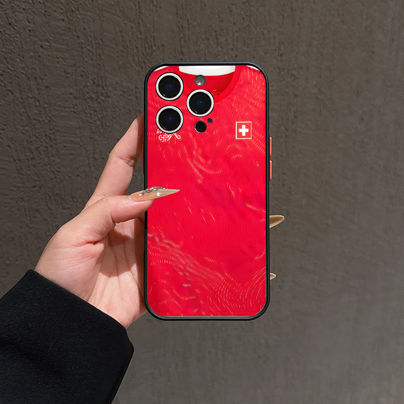 Switzerland Football Team Home - đánh giá và giá Phone Cases Jersey