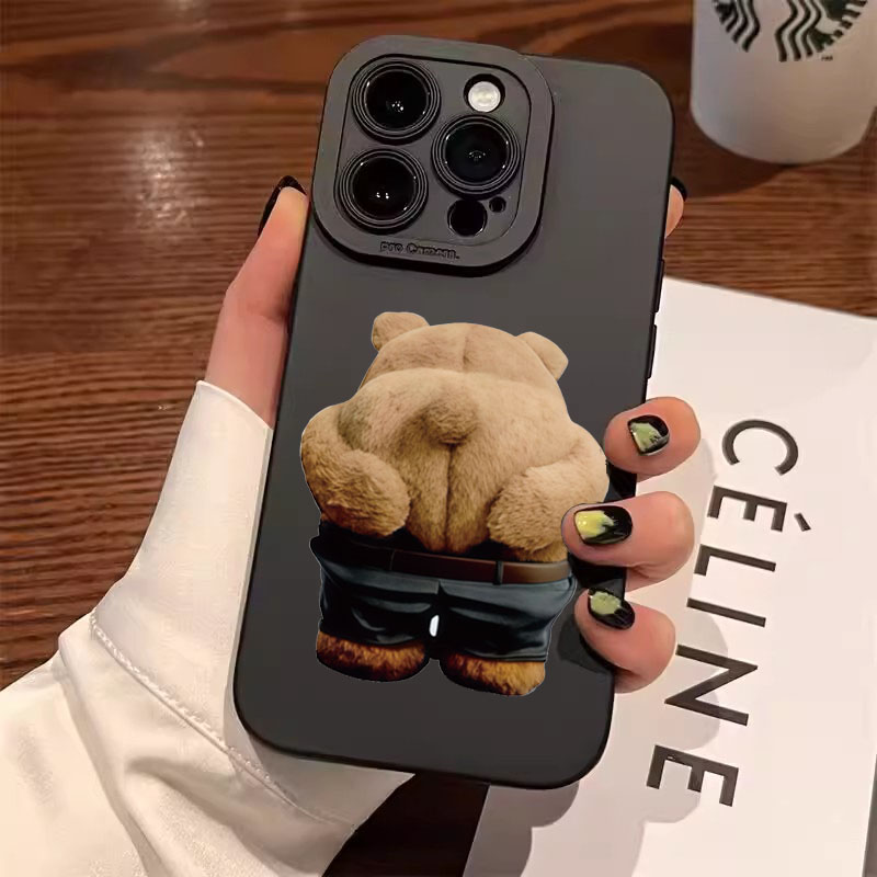 Funny Cool Bear Silicone Phone - đánh giá và giá Phone Cases Funny