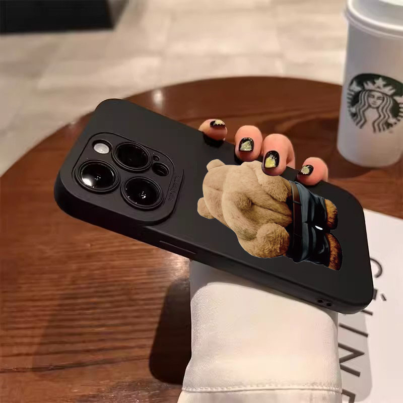 Funny Cool Bear Silicone Phone - đánh giá và giá Phone Cases Funny