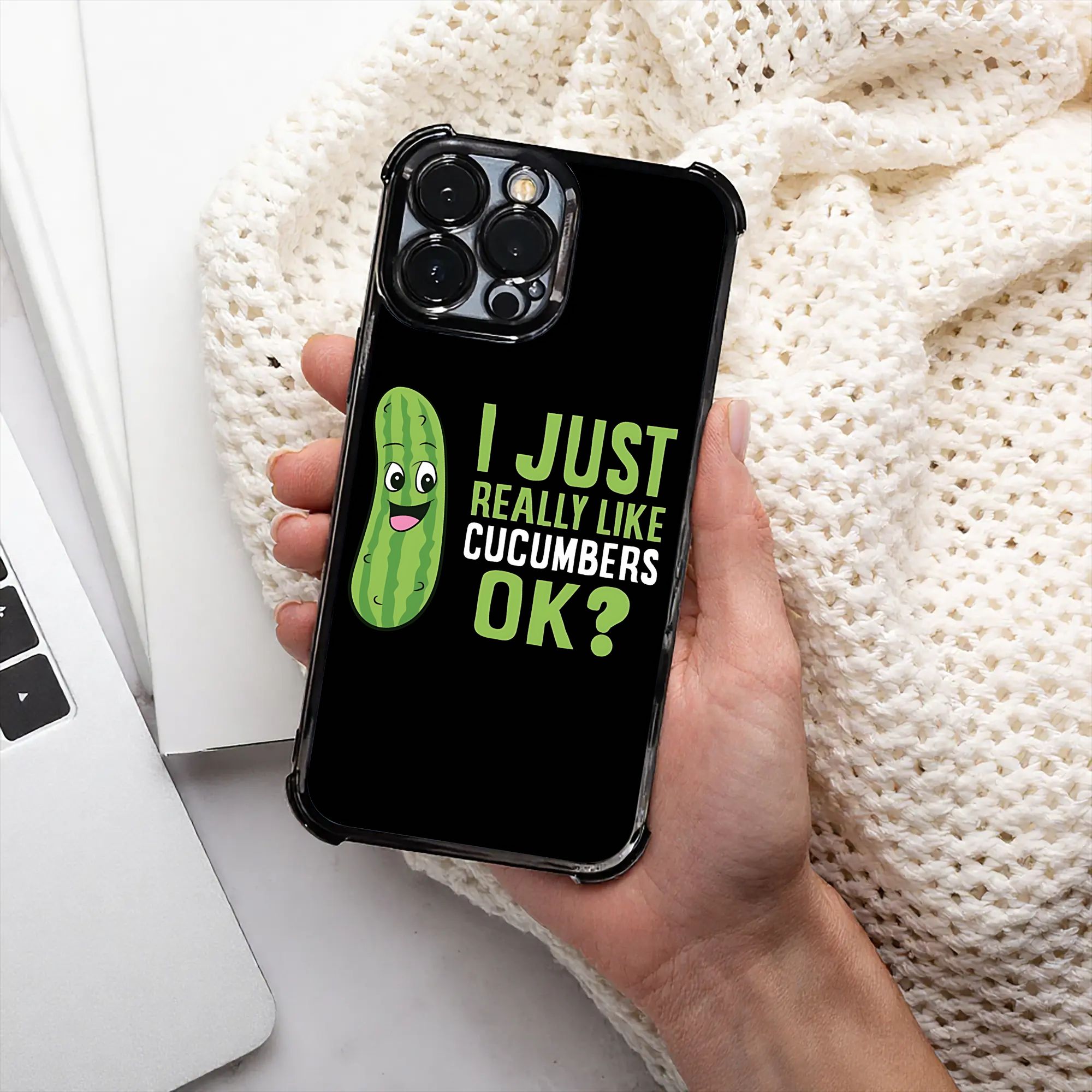 I Love Cucumbers OK Funny Quot - đánh giá và giá Phone Cases Funny