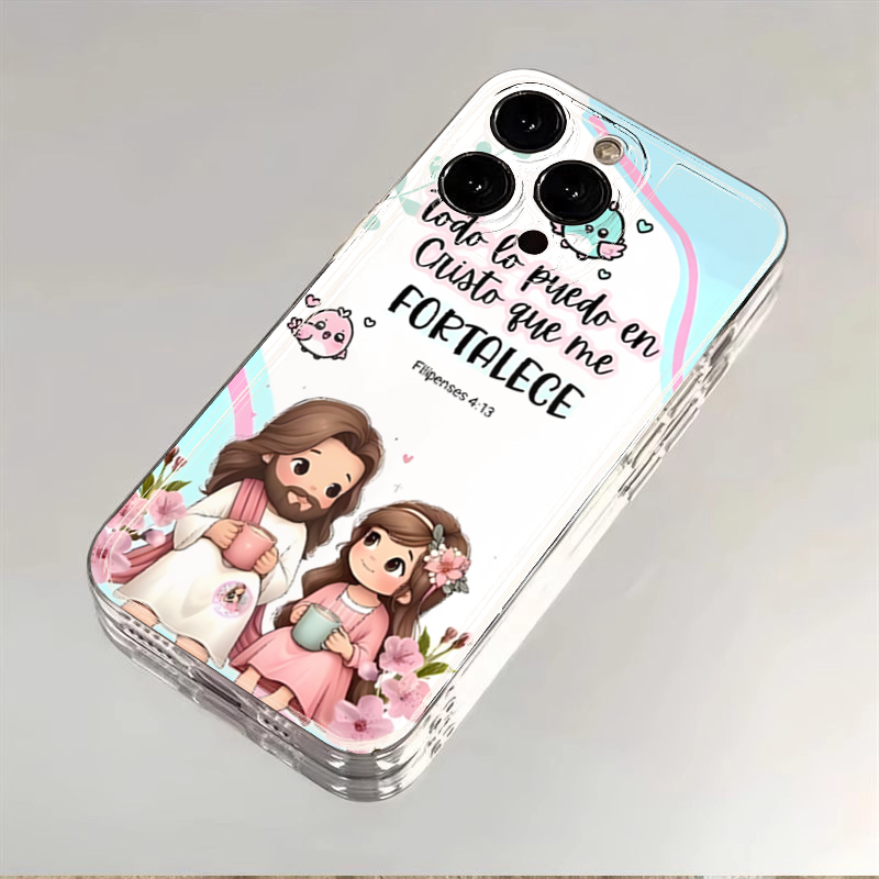 Cartoon Jesus And Me Bible Ver - đánh giá và giá Phone Cases Xiaomi Redmi 12