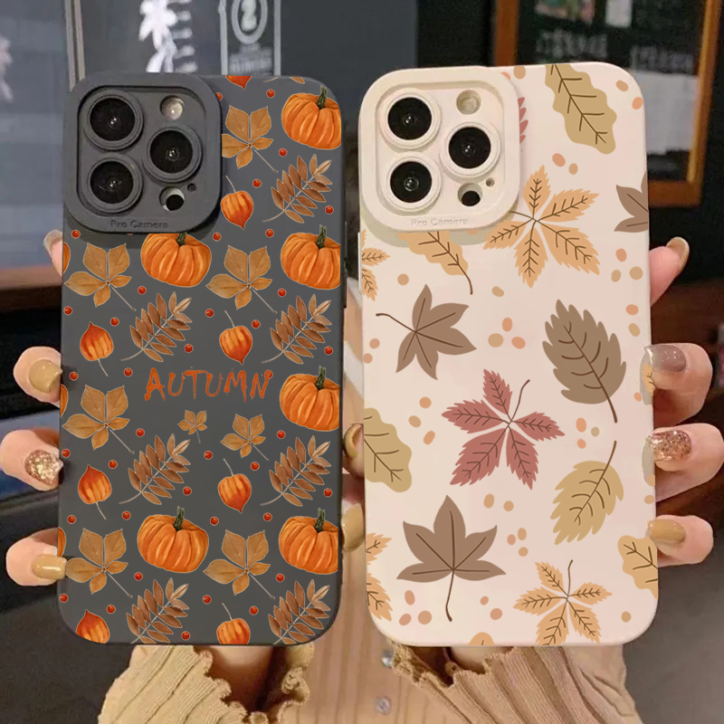 Retro Maple Leaf Pattern Phone - đánh giá và giá Phone Cases Galaxy S23
