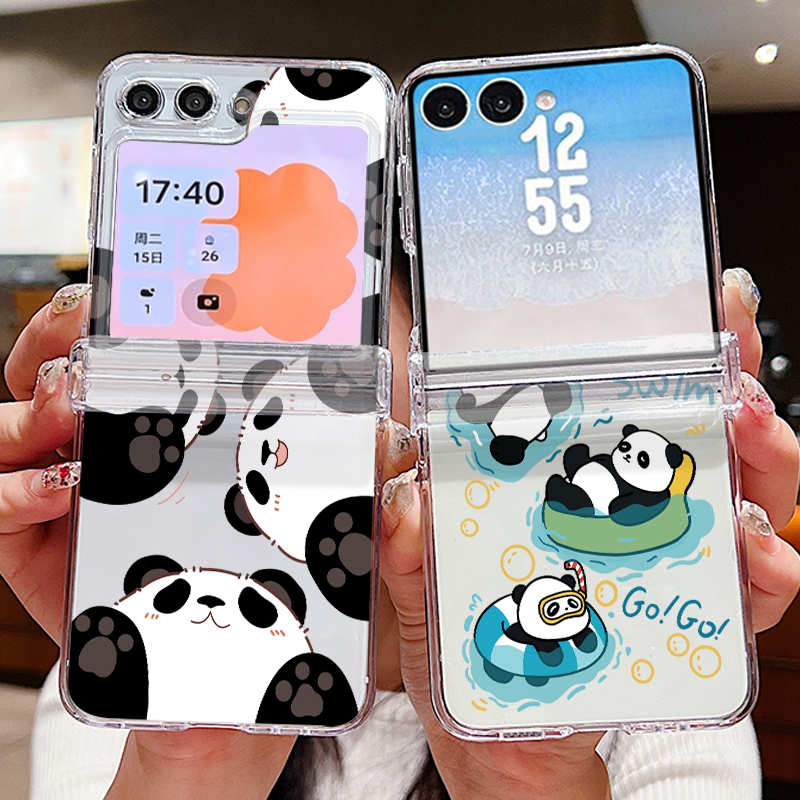 Cute Panda Pattern Phone Case  - đánh giá và giá Phone Cases Z Fold 7