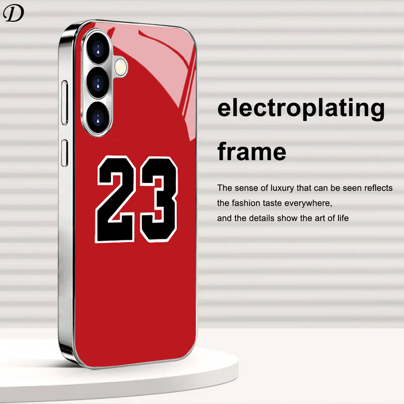 Red No. 23 jersey pattern elec - đánh giá và giá Phone Cases Jersey