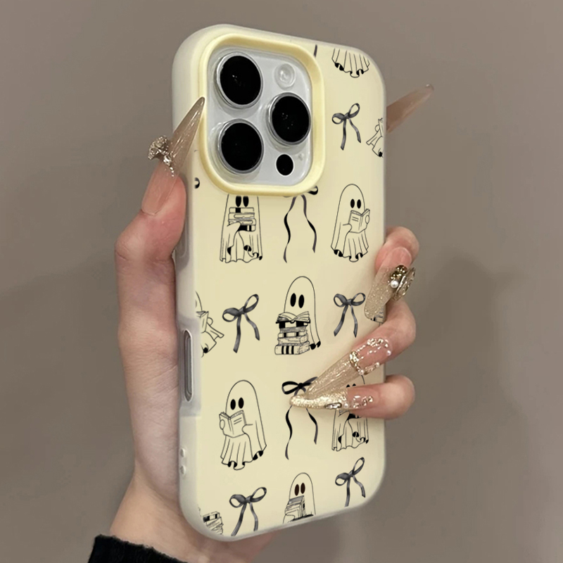 Cute Halloween Book Ghost Bow  - đánh giá và giá Phone Cases Xs Iphone
