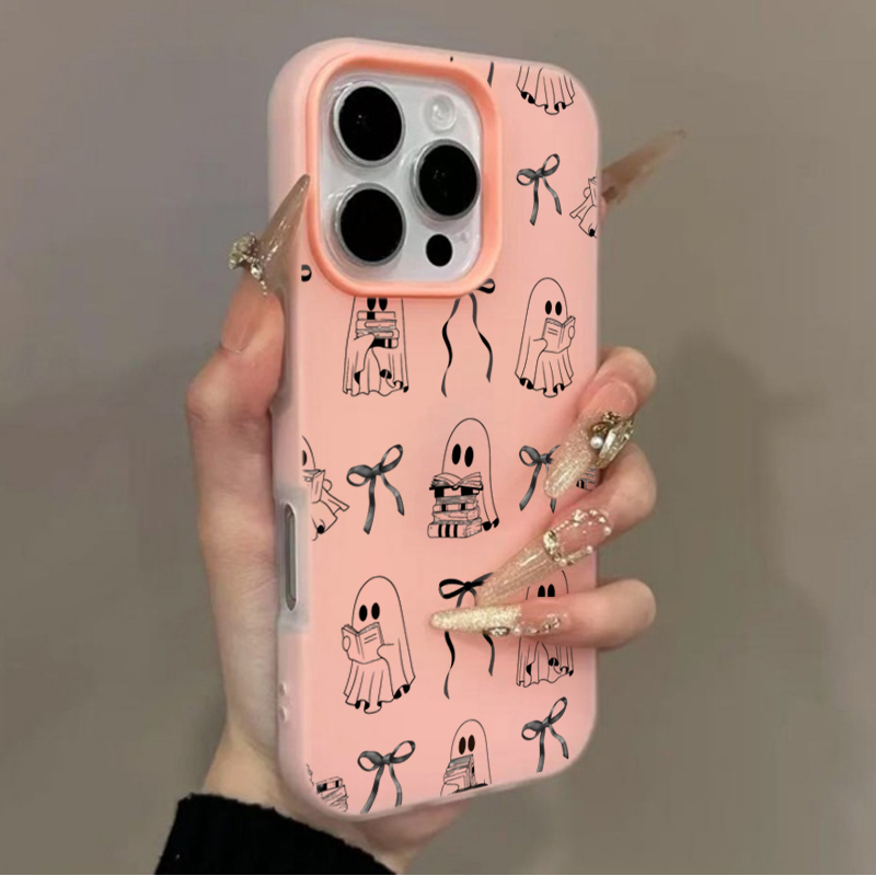 Cute Halloween Book Ghost Bow  - đánh giá và giá Phone Cases Xs Iphone