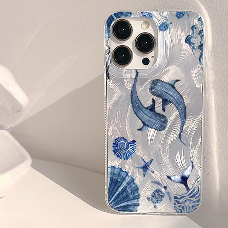Ocean Animal Whale Turtle Tren - đánh giá và giá Phone Cases Trendy