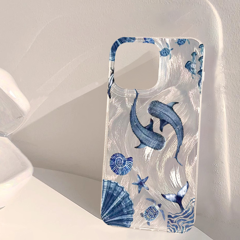 Ocean Animal Whale Turtle Tren - đánh giá và giá Phone Cases Trendy