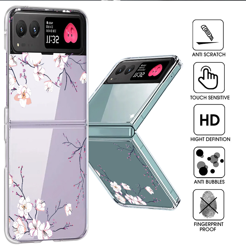 White Flowers Pattern Phone Ca - đánh giá và giá Phone Cases Hard