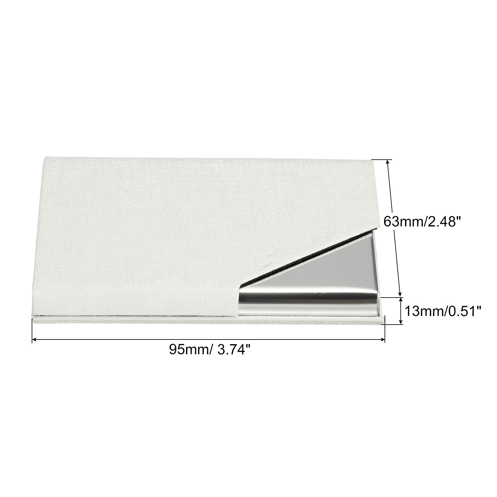 1/2Pcs Business Card Holder PU - đánh giá và giá Card Holder Slim Case