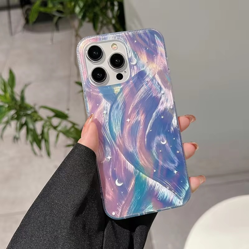 Fashion Glitter Starry Gradien - đánh giá và giá Phone Cases Xiaomi Redmi 12