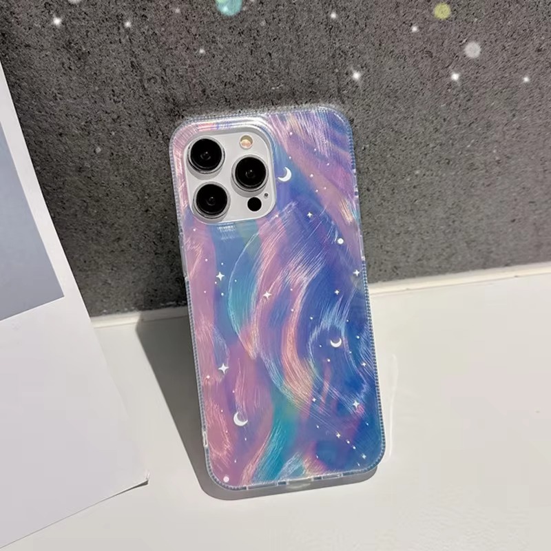 Fashion Glitter Starry Gradien - đánh giá và giá Phone Cases Xiaomi Redmi 12