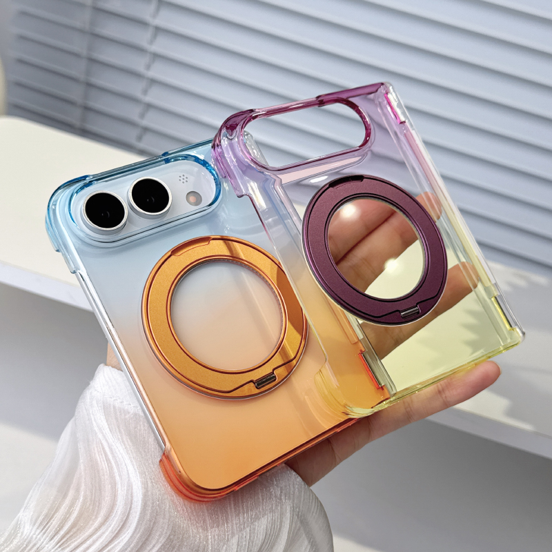 For Magsafe Magnetic 360°Rotat - đánh giá và giá Gradient Color Case