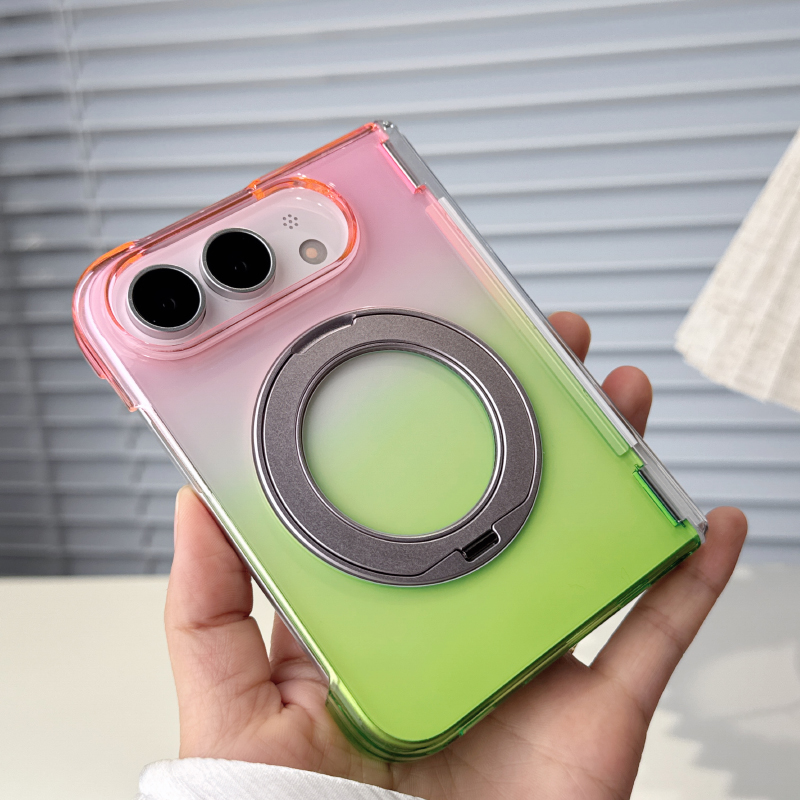 For Magsafe Magnetic 360°Rotat - đánh giá và giá Gradient Color Case