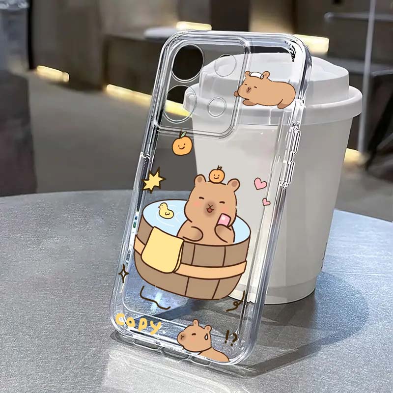 Cartoon Bear Funny Phone Case  - đánh giá và giá Phone Cases Funny