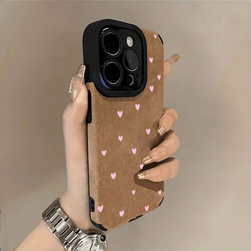Fashion Pink Heart Pattern Pho - đánh giá và giá Phone Cases Trendy