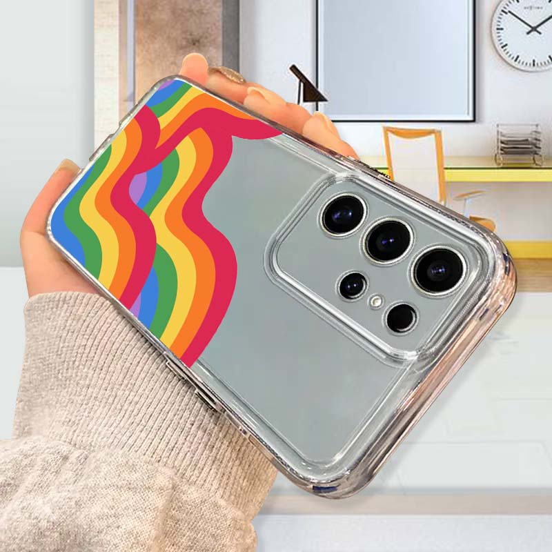 Colorful Rain Bow Art For Sams - đánh giá và giá Phone Cases For Samsung A14