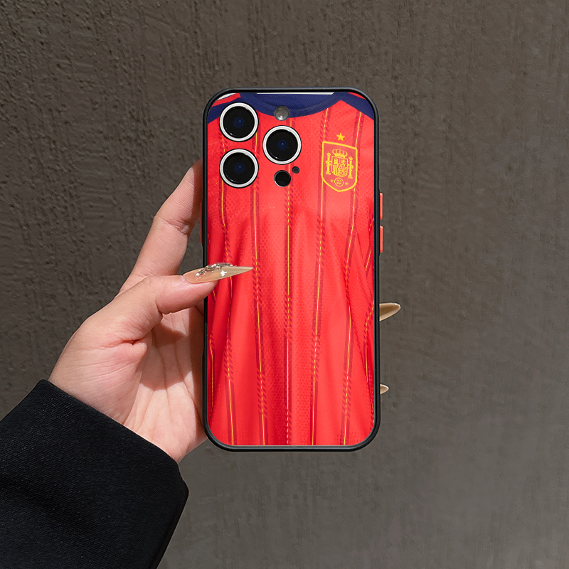 Spain Football Team Home JERSE - đánh giá và giá Phone Cases Jersey