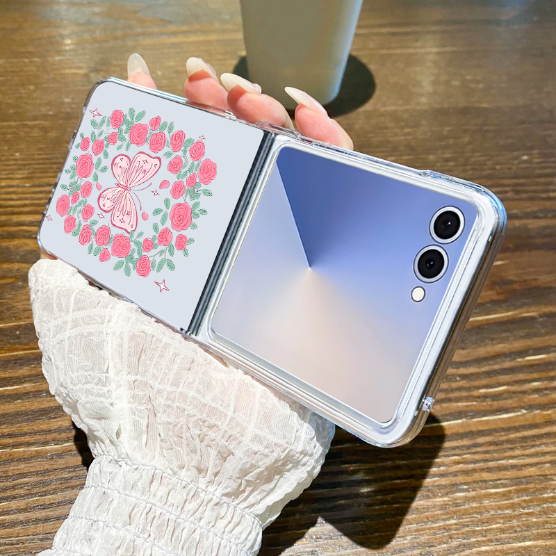Pink Flowers Pattern Phone Cas - đánh giá và giá Phone Cases Z Fold 7