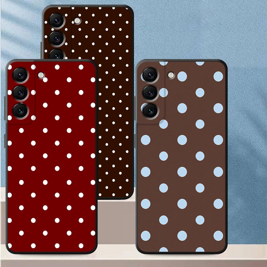 Retro Polka Dots Case for Sams - đánh giá và giá Phone Cases Polka Dot