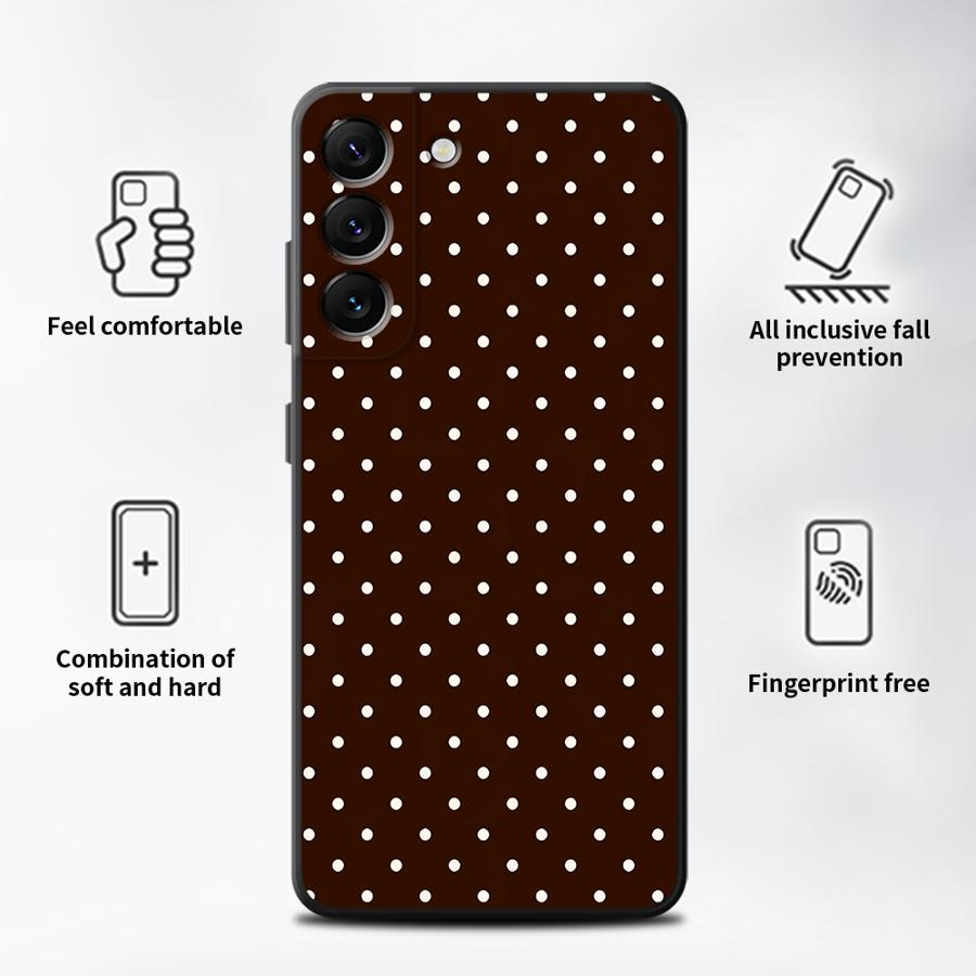 Retro Polka Dots Case for Sams - đánh giá và giá Phone Cases Polka Dot