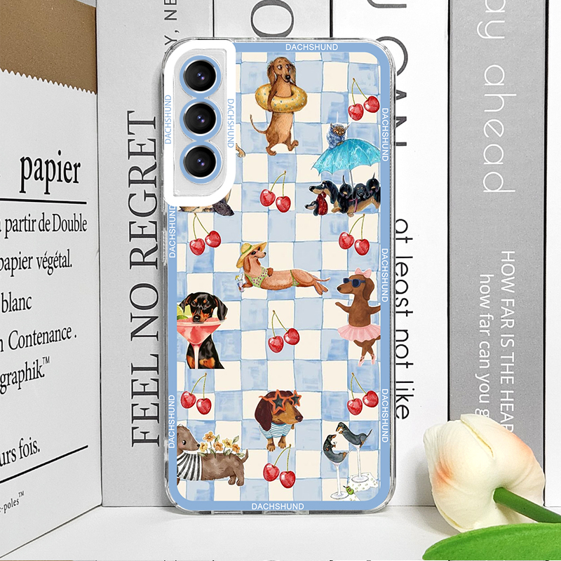 Cute Sausage Dog Phone Case fo - đánh giá và giá Phone Cases Galaxy S23