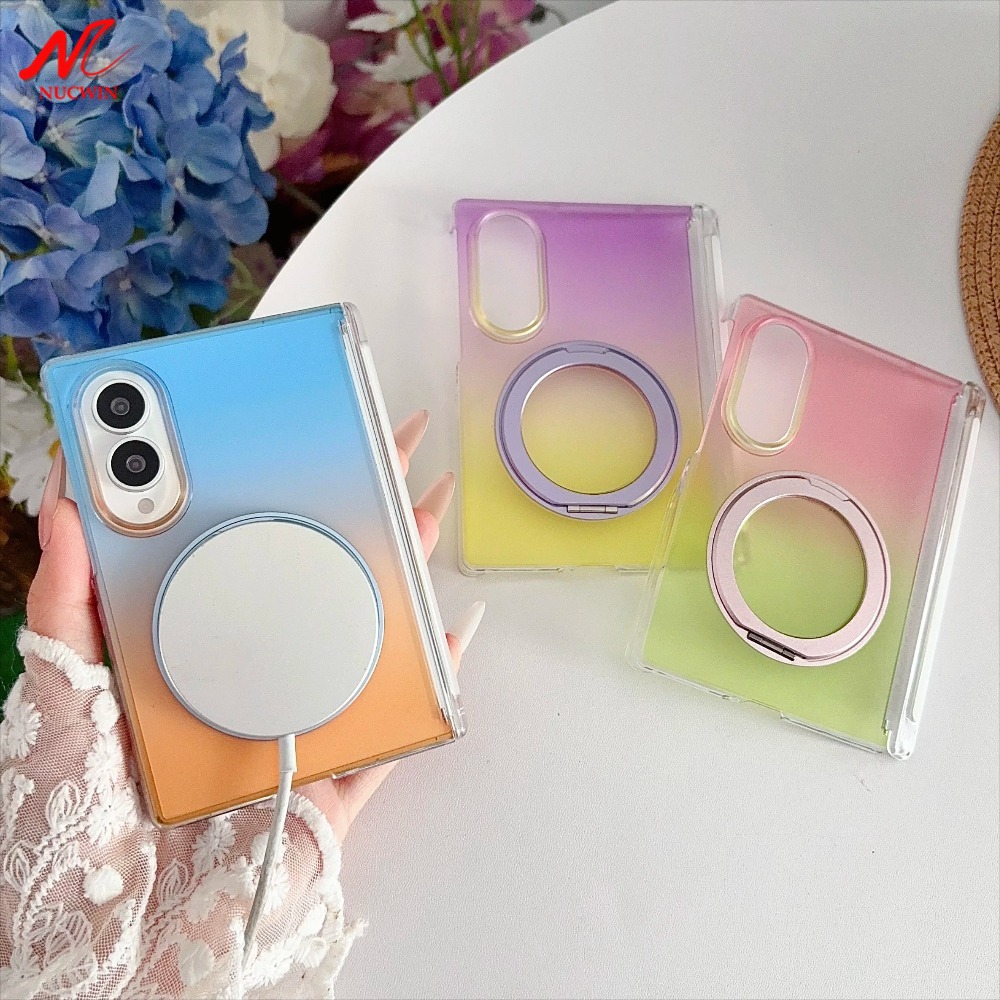Colorful Gradient 360° Rotatin - đánh giá và giá Gradient Color Case