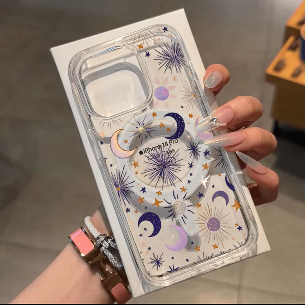 Romantic Sun Moon Stars Phone  - đánh giá và giá Phone Cases With Magsafe