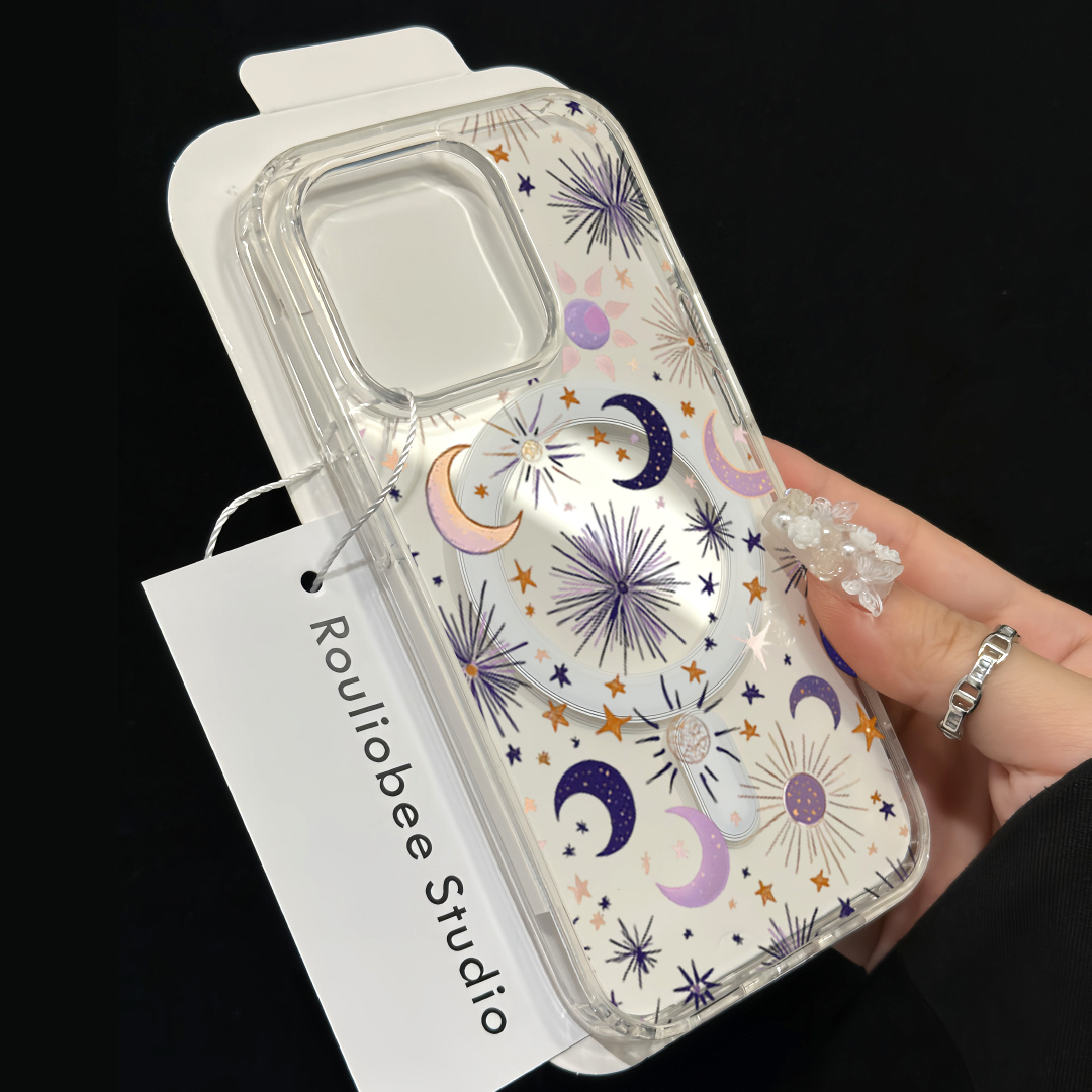 Romantic Sun Moon Stars Phone  - đánh giá và giá Phone Cases With Magsafe