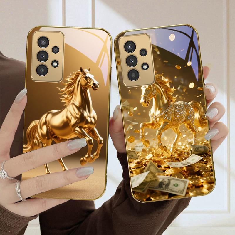 A lovely golden steed For Sams - đánh giá và giá Phone Cases For Samsung A14