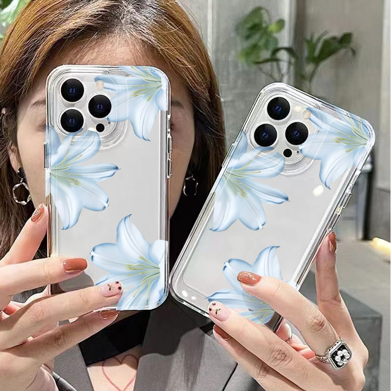 Fashion Exquisite White Lily F - đánh giá và giá Phone Cases Xs Iphone