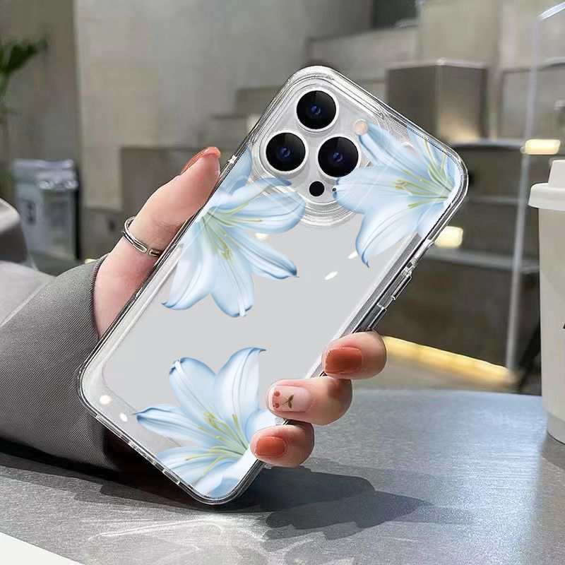 Fashion Exquisite White Lily F - đánh giá và giá Phone Cases Xs Iphone