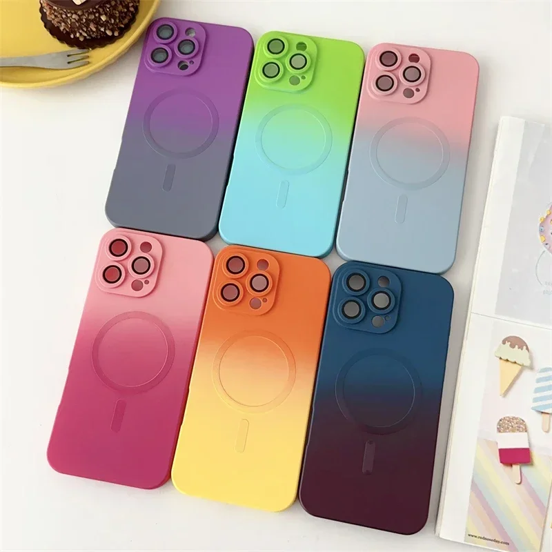ColorFul Gradient For Magsafe  - đánh giá và giá Gradient Color Case