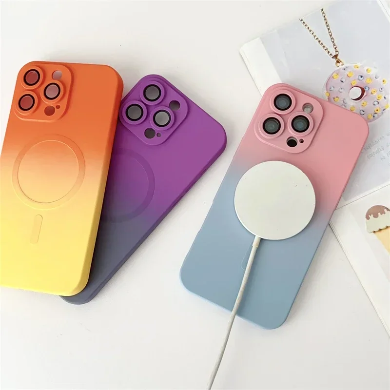 ColorFul Gradient For Magsafe  - đánh giá và giá Gradient Color Case