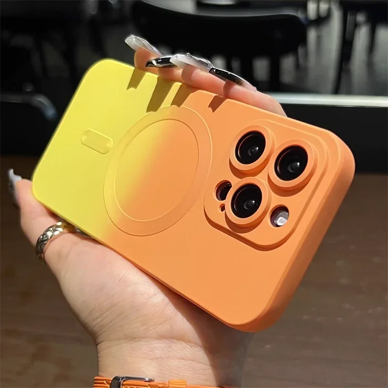 ColorFul Gradient For Magsafe  - đánh giá và giá Gradient Color Case